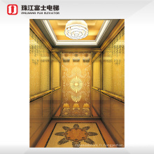 Zhujiang Fuji Passenger Lift Silm de haut niveau Alérateur de passager automatique pour un bâtiment grand